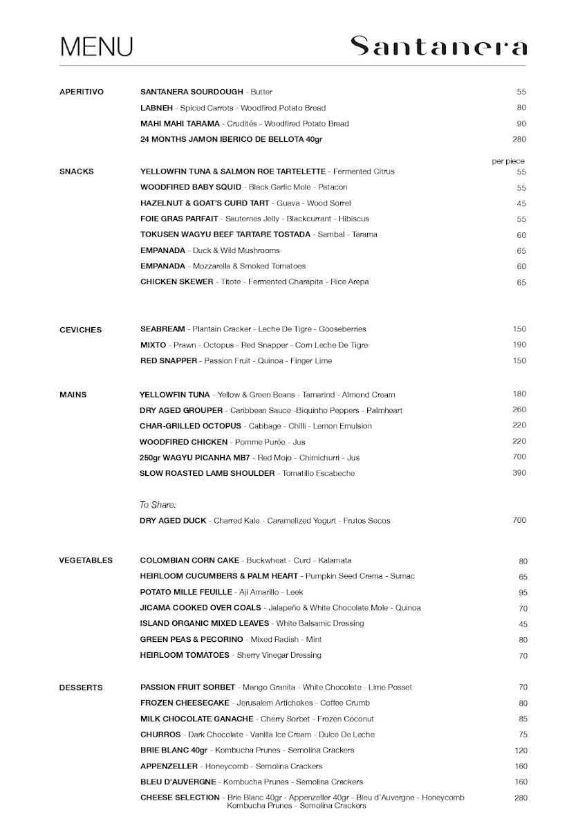 Menu Santanera-1
